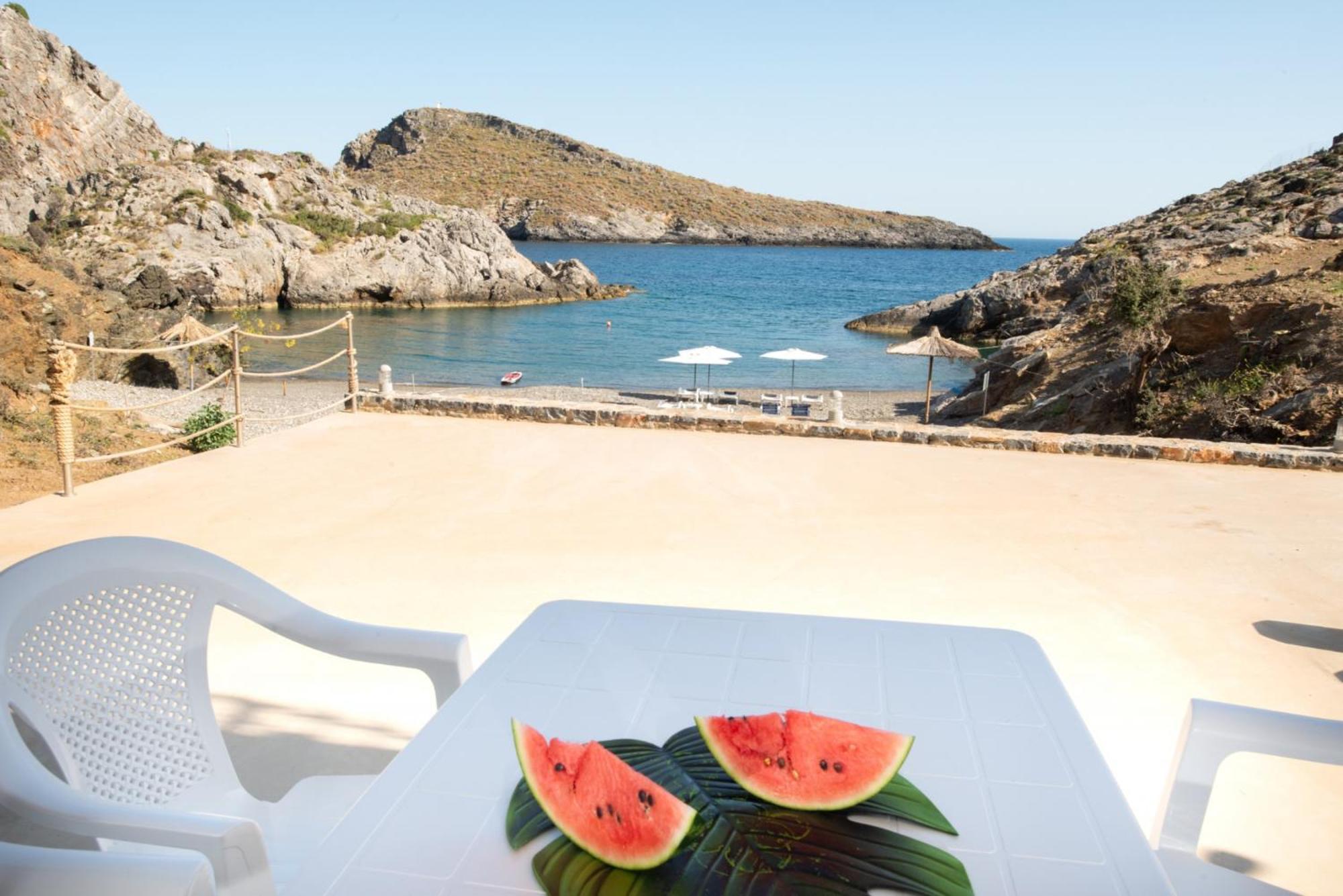 Beachfront Studio Kyma West ~ Crete'S Hidden Gem กาลีลิเมเนส ภายนอก รูปภาพ