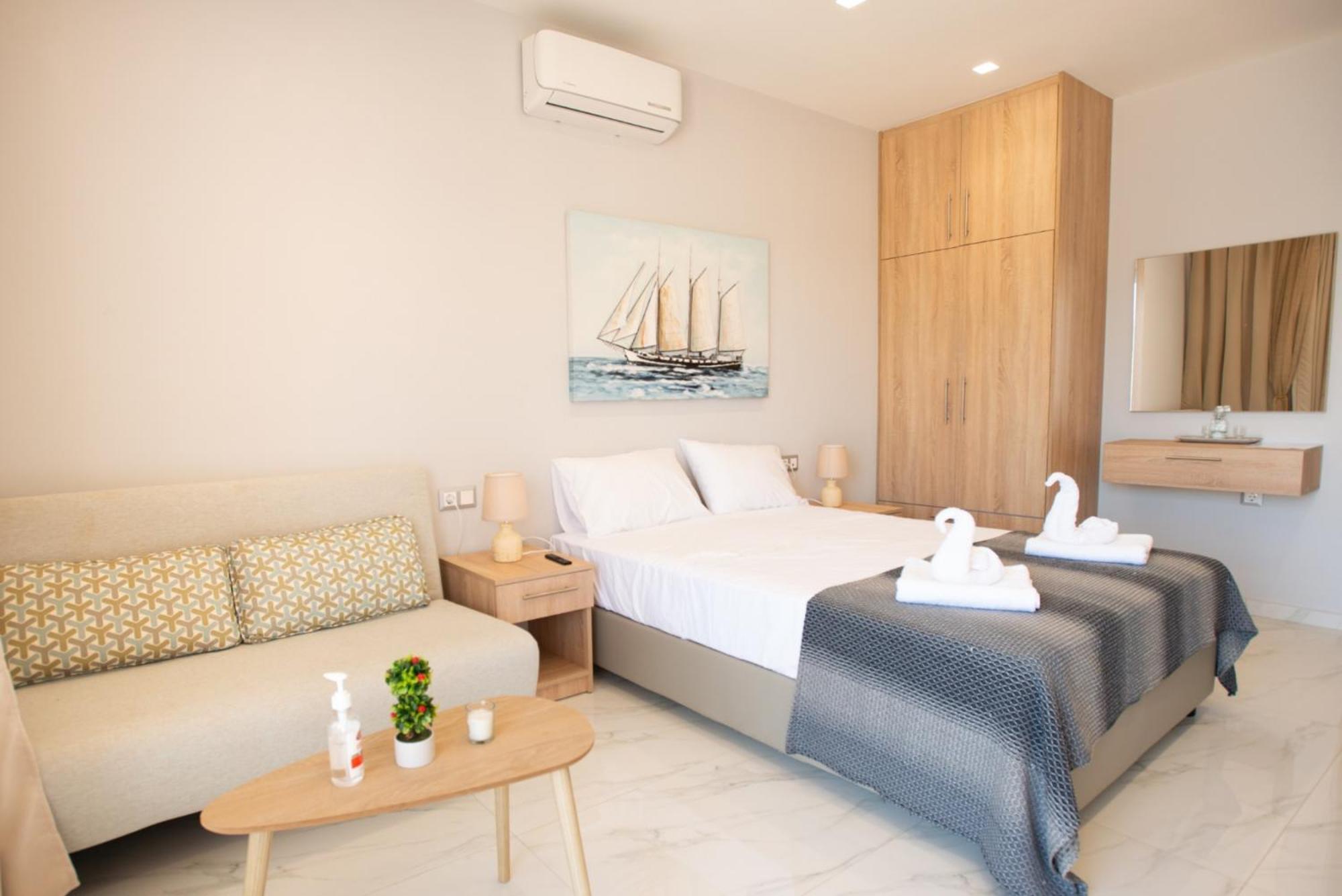 Beachfront Studio Kyma West ~ Crete'S Hidden Gem กาลีลิเมเนส ภายนอก รูปภาพ