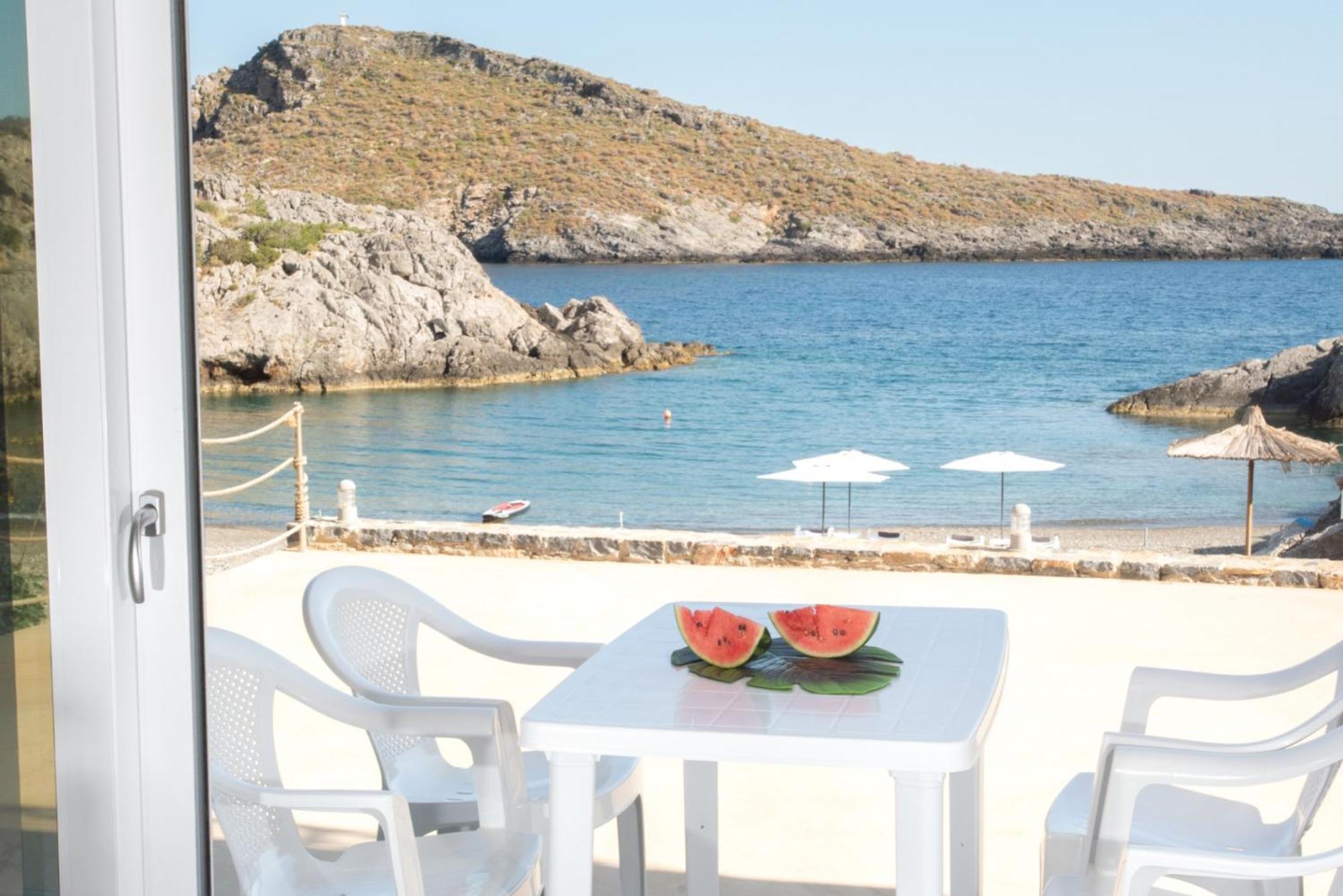 Beachfront Studio Kyma West ~ Crete'S Hidden Gem กาลีลิเมเนส ภายนอก รูปภาพ